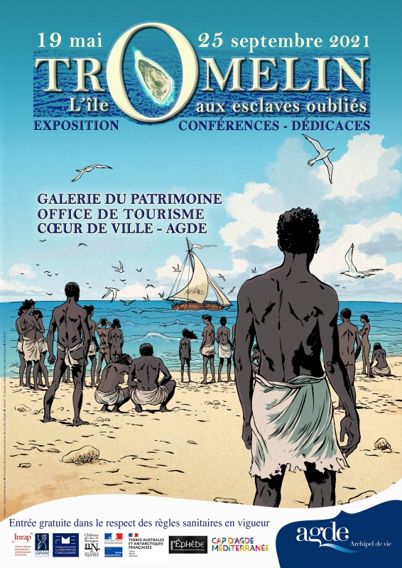 Affiche exposition Tromelin, l'île aux esclaves oubliés