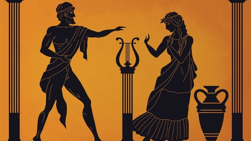 Dieux grecs figures noires