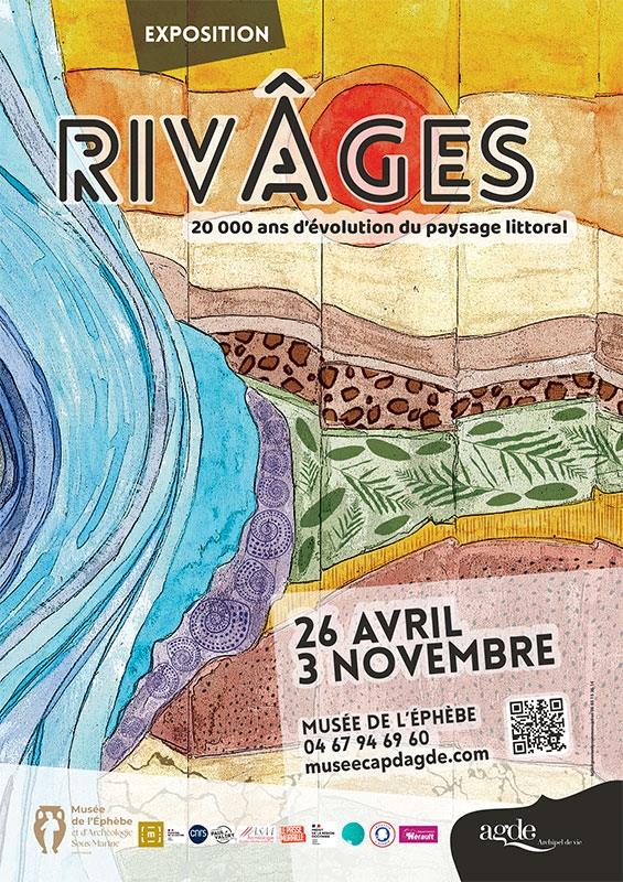 Exposition RivÂges : 20 000 ans d'évolution du paysage littoral