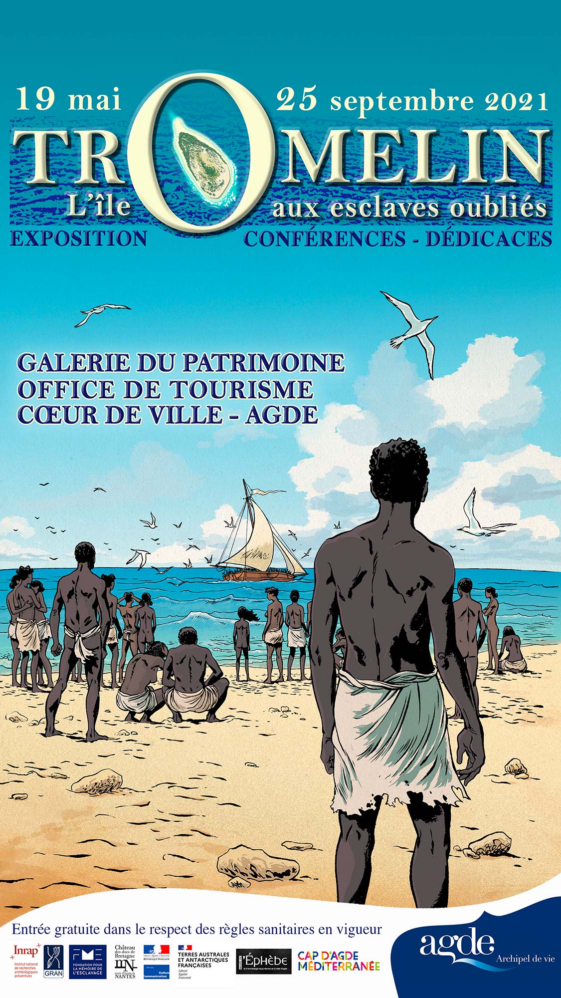 Exposition « Tromelin, l’île aux esclaves oubliés »