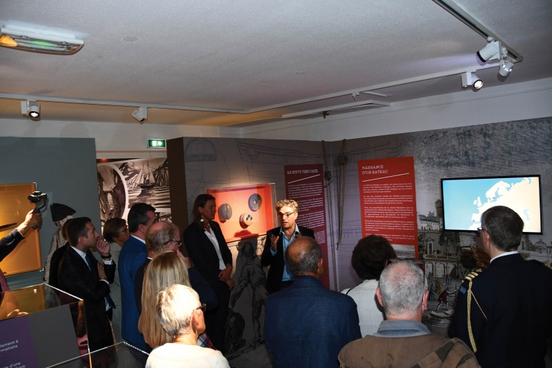 Vernissage de l’exposition « Fortune à Bord ! Chronique de la Jeanne-Élisabeth »