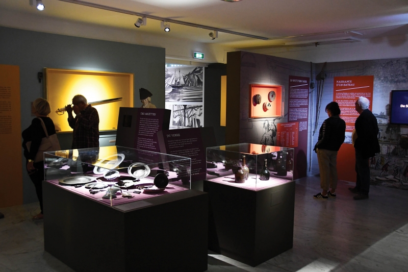 Vernissage de l’exposition « Fortune à Bord ! Chronique de la Jeanne-Élisabeth »